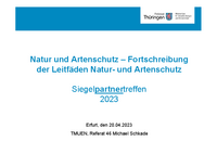 Vortrag Michael Schkade - Siegelpartnertreffen 2023