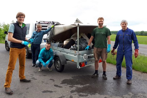 Als Landesenergieagentur beraten und informieren wir zu Energiewende-Projekte und Klimaschutz-Aktionen. Im Mai 2019 haben wir an B7 in Erfurt selbst angepackt und für die #Trashtag-Challenge mehr als 140 Kilo Müll eingesammelt und fachgerecht entsorgt. 