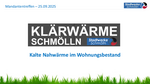 Nutzung von Abwasserwärme (S. Künast, SW Schmölln)