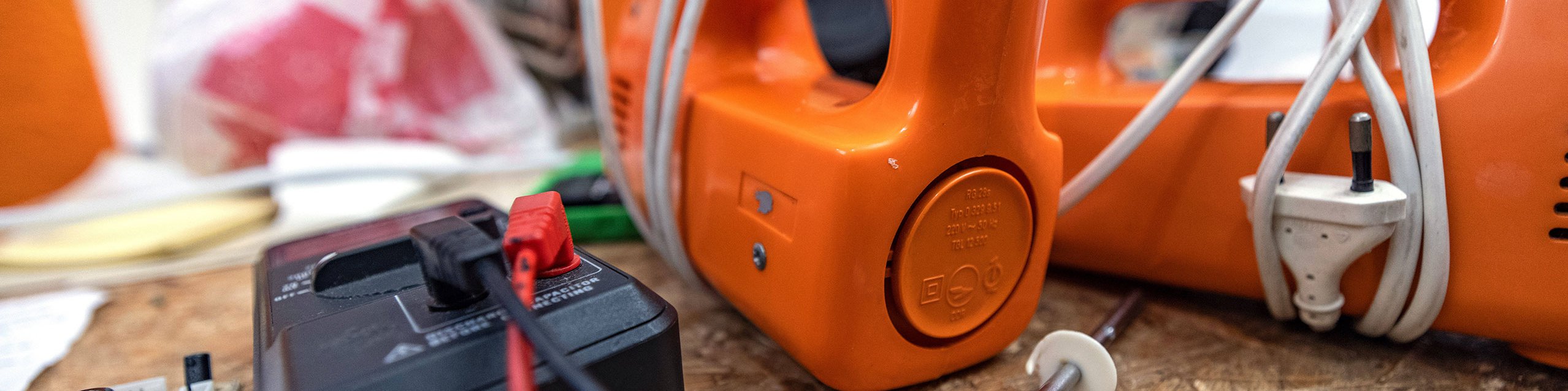 Zwei reparierte Handmixer RG 28 in einem Repair Cafe