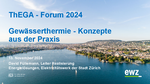 David Füllemann - Gewässerthermie - Konzepte aus der Praxis