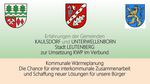 Erfahrungen der Gemeinden Kaulsdorf, Unterwellenborn und Leutenberg zur Umsetzung KWP im Verbund vom 09.09.2025