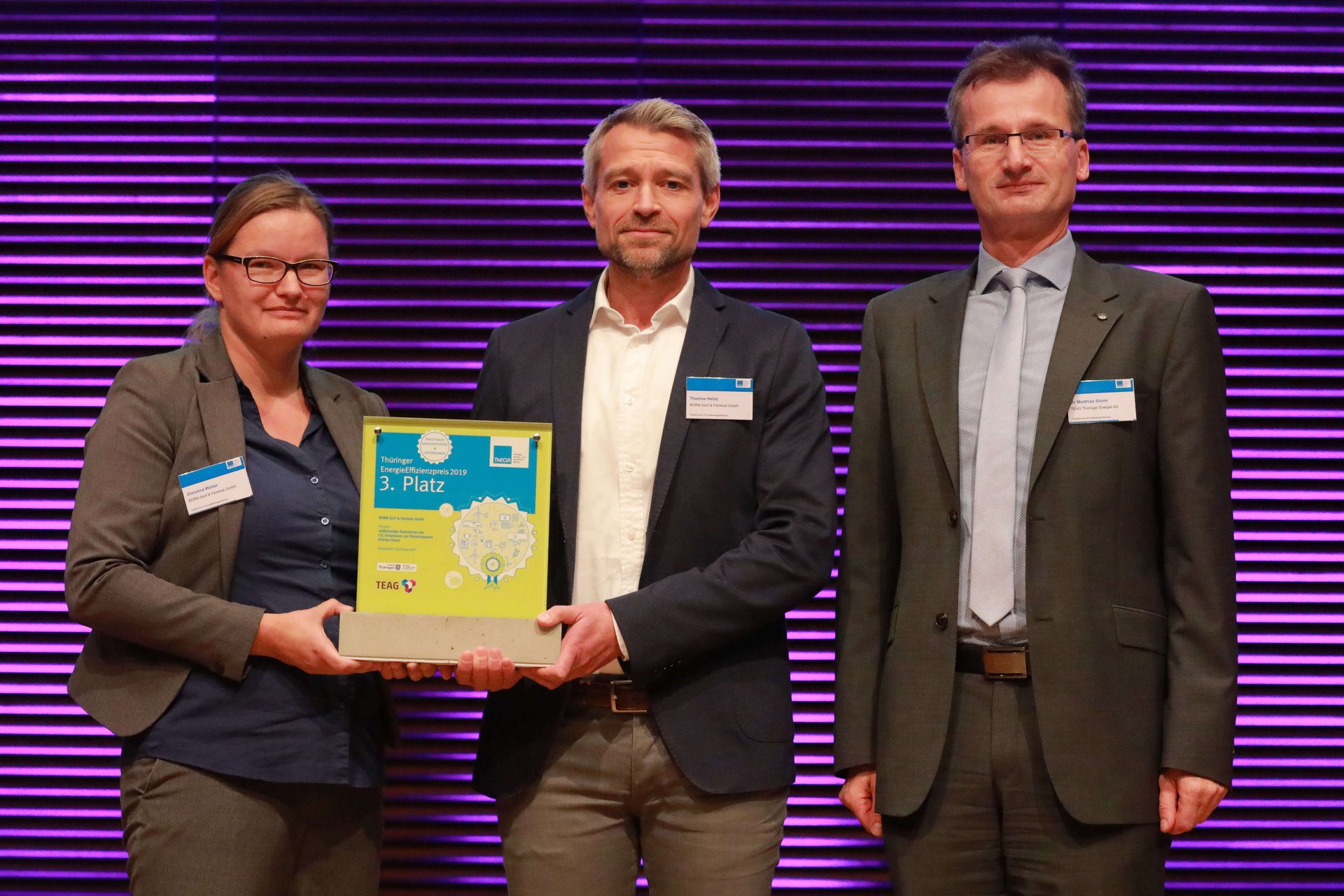 ThEGA EEP 2019 Preisträger Born ThEGA EEP 2019 Preisträger Born