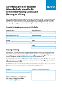 Formular kommunale Wärmeplanung
