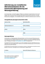 Formular kommunale Wärmeplanung Formular kommunale Wärmeplanung