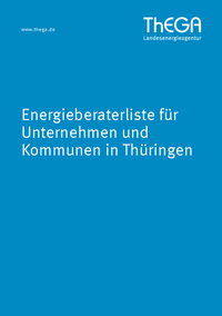 Energieberaterliste für Unternehmen und Kommunen in Thüringen