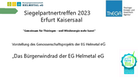 Vortrag Jürgen Weidt und Maik Göllert - Siegelpartnertreffen 2023