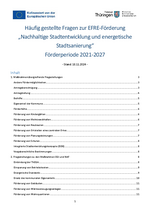 EFRE-Förderung „NSE und EGI“ Förderperiode 2021-2027