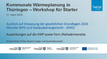 KWP Ausblick WPG GMG ThEGA vom 21.04.2026