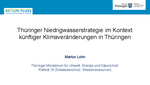 Präsentation: Marius Luhn - Niedrigwasserstrategie