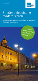 Flyer Straßenbeleuchtung
