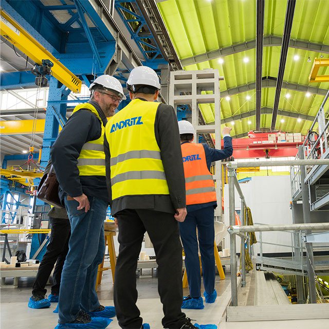 Besichtigung Unternehmen ANDRITZ Schuler Pressen GmbH