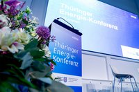 Blick auf die Bühne der Thüringer Energie-Konferenz