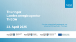 Agenda "Ideen und Konzepte für die Kommunale Wärmeplanung" vom 23.04.2025