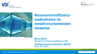Präsentation: Manuel Weber - Typische Maßnahmen