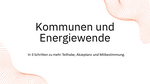 Sebastian Goldhorn - Kommunen und Energiewende