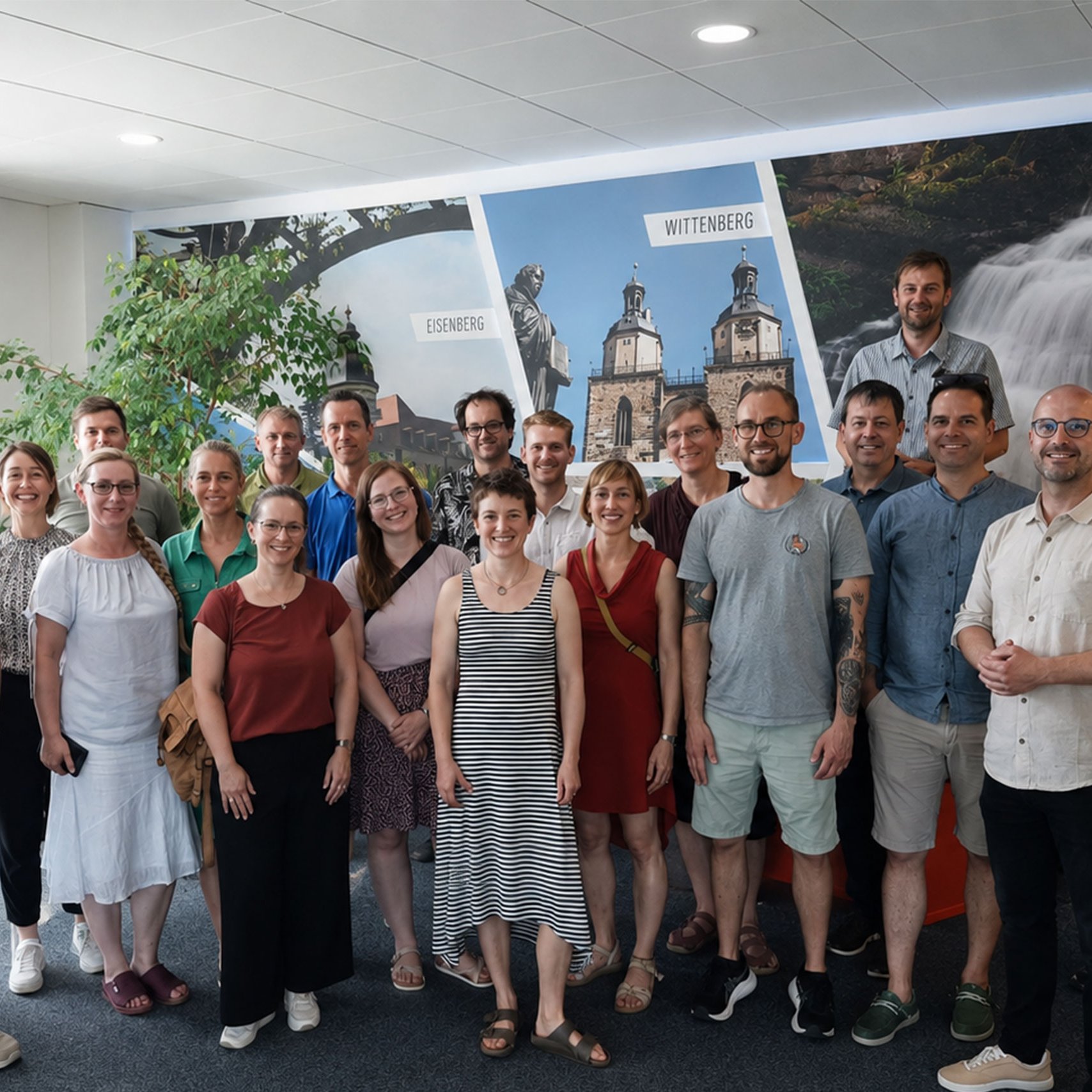 Netzwerk der Thüringer Klimaschutzmanager Gruppenbild der Thüringer Klimaschutzmanager