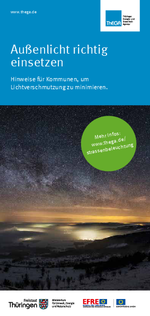 Flyer Lichtverschmutzung