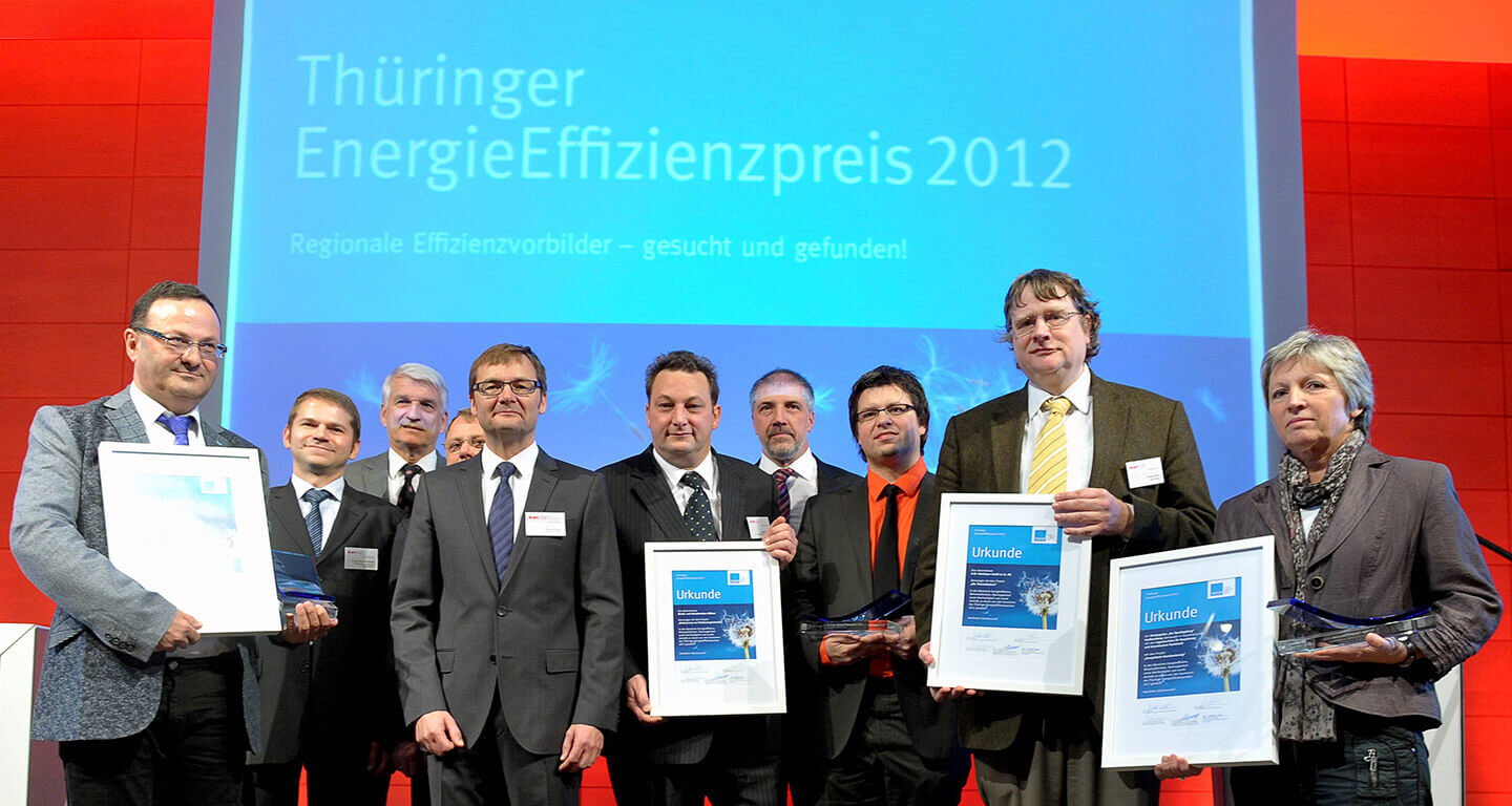 ThEGA Energieeffizienzpreis 2012 ThEGA Energieeffizienzpreis 2012
