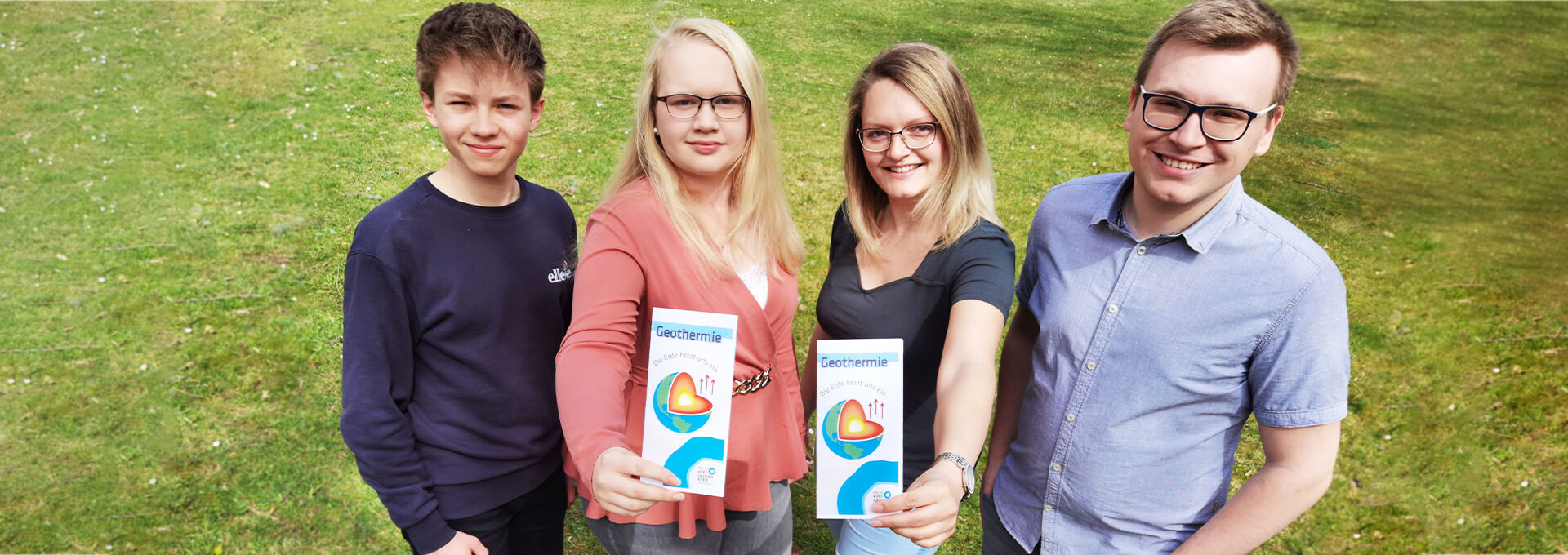 Vier Azubis aus Kyffhäuserkreis (c)Landratsamt Kyffhäuserkreis