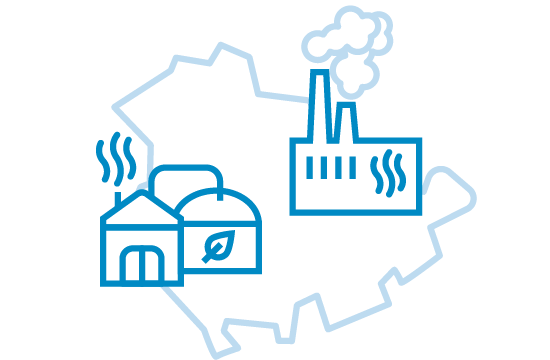  3.100 GWh Wärme werden jedes Jahr in Thüringen für die Nah- und Fernwärmeversorgung erzeugt. 