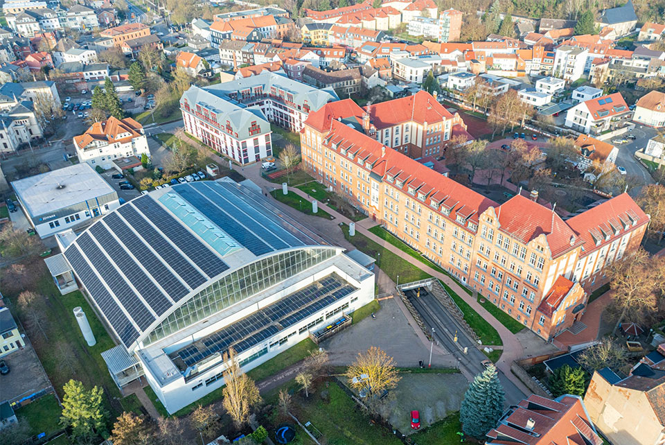 Kommunaler Klimaschutz Nordhausen Wiedigsburghalle