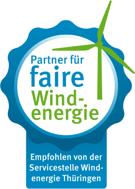 ThEGA Siegel faire Windenergie ThEGA Siegel faire Windenergie